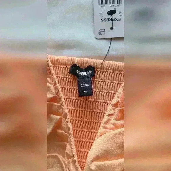 Express orange blouse size xs - Picture 8 of 16